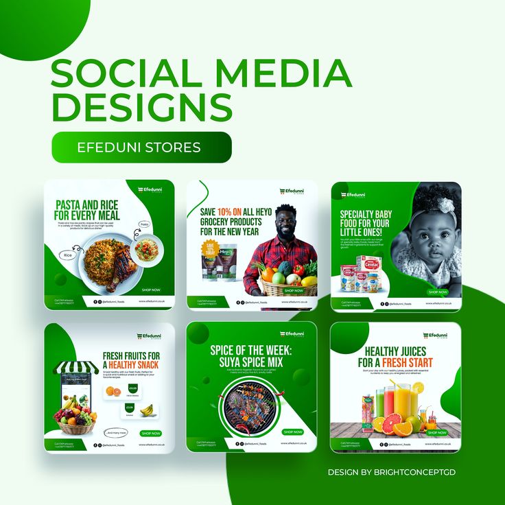 social media designs